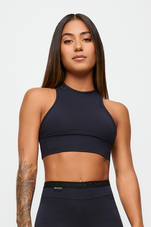 Top Preto Coach