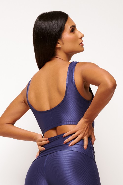 Top Navy Canoa Essence