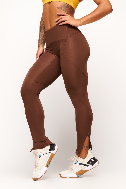 Calça Legging Marrom Hiking